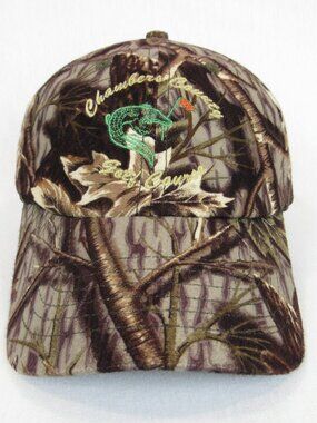 Chambers County Golf Course Men's Hat Texace Anahuac TX Cap Camo Adjustable